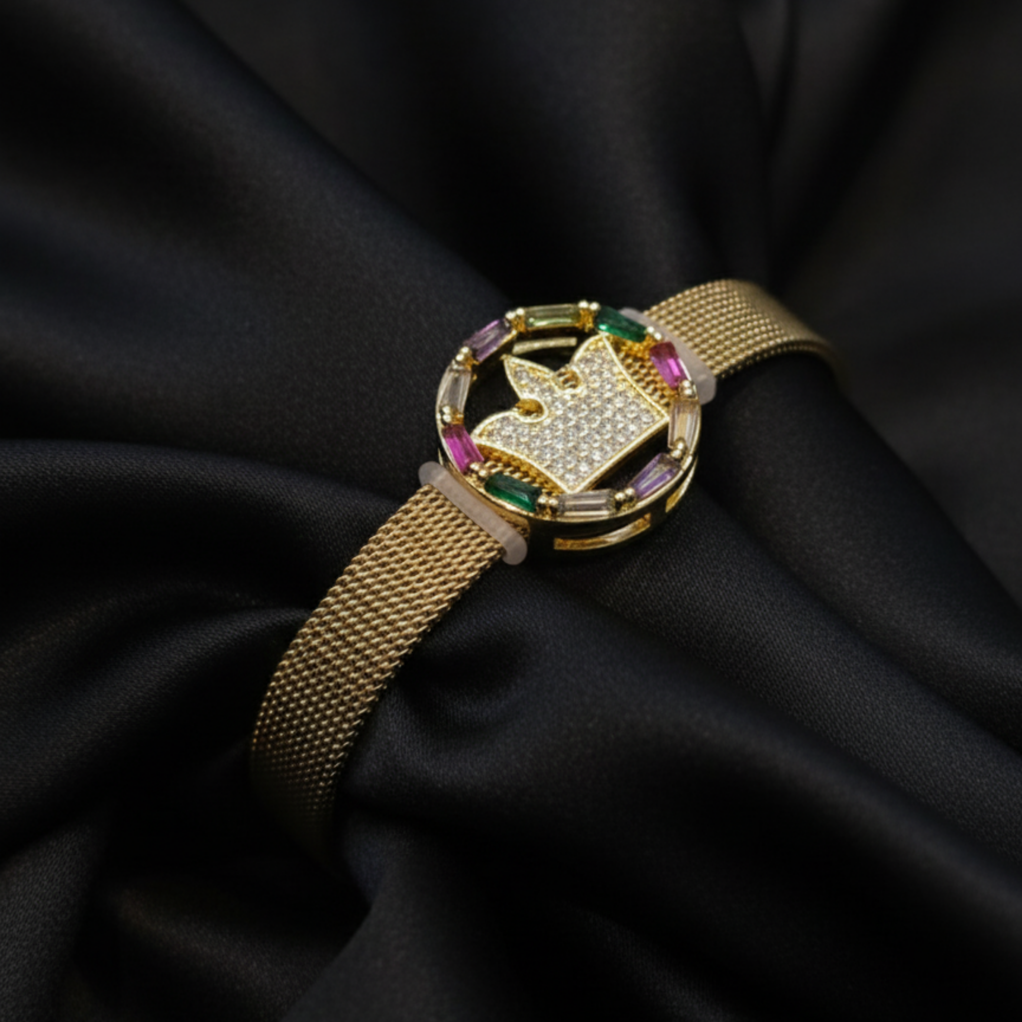 Queen's Mesh Adjustable Bracelet