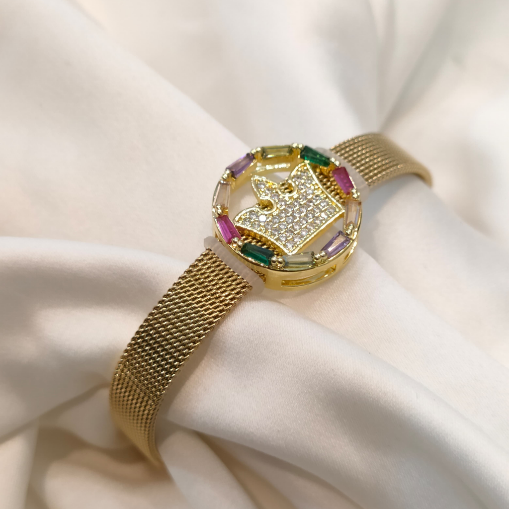 Queen's Mesh Adjustable Bracelet