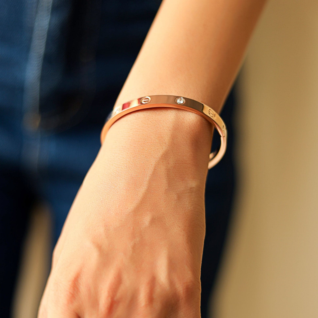 Gold Statement Bracelet