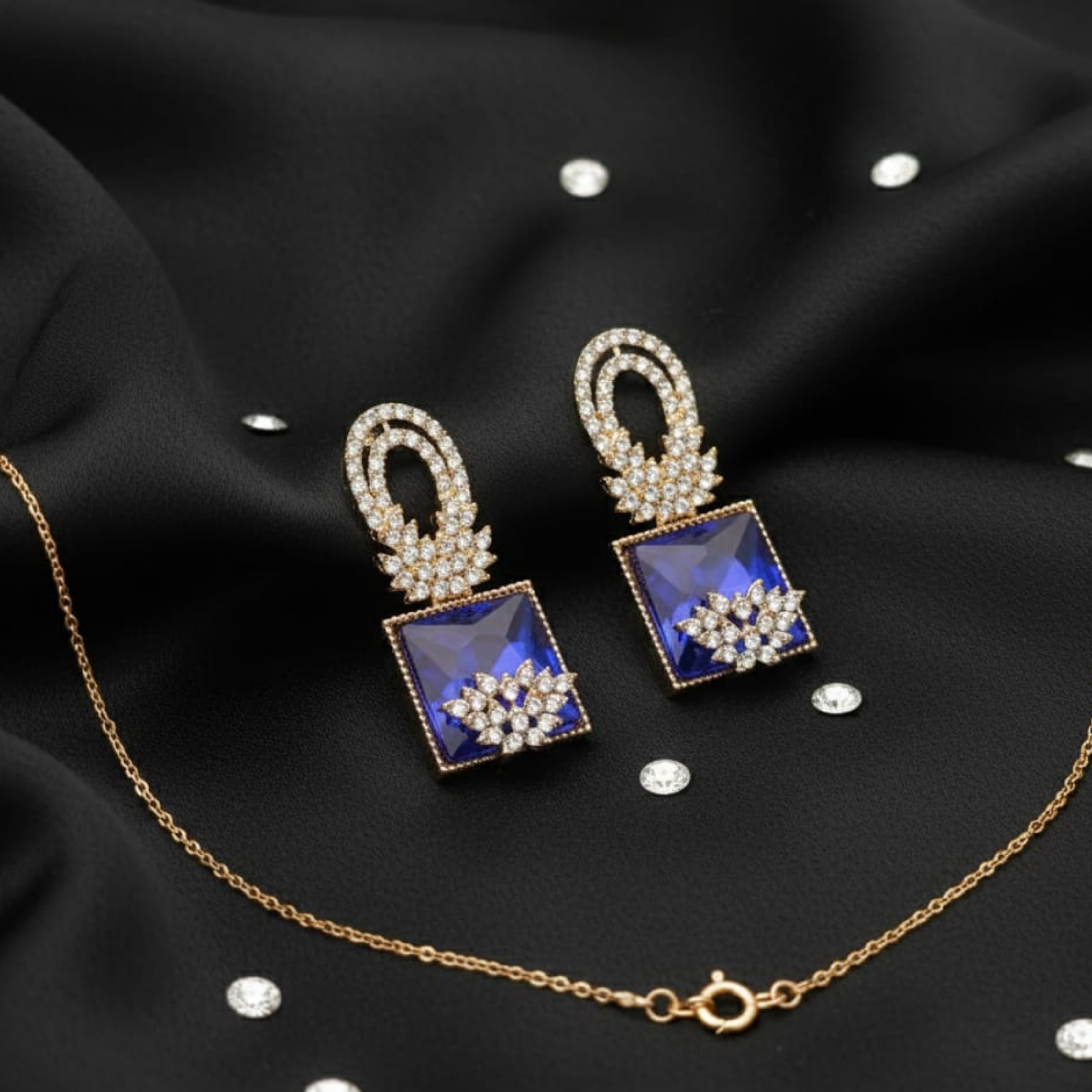 Regal Ruby Square Drops